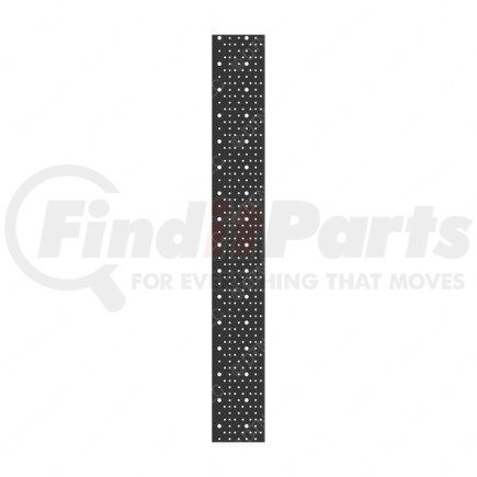 22-74602-102 by FREIGHTLINER - Fuel Tank Strap Step - Steel, Chassis Black, 1575 mm x 205 mm, 2.46 mm THK