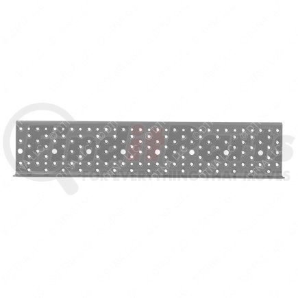 22-74603-002 by FREIGHTLINER - Fuel Tank Strap Step - Steel, Argent Silver, 775 mm x 160 mm, 2.46 mm THK