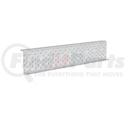 22-74603-003 by FREIGHTLINER - Fuel Tank Strap Step - Steel, Argent Silver, 825 mm x 160 mm, 2.46 mm THK