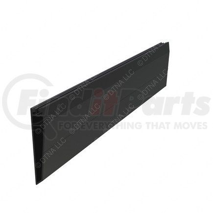 22-73615-005 by FREIGHTLINER - Truck Cab Extender - Thermoplastic Vulcanizate, Black, 305 mm x 167.4 mm