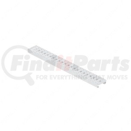 22-73639-115 by FREIGHTLINER - Fuel Tank Strap Step - Aluminum, 1169.94 mm x 142 mm, 2.54 mm THK