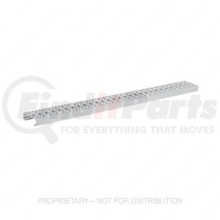 22-73639-166 by FREIGHTLINER - Fuel Tank Strap Step - Aluminum, 1650 mm x 142 mm, 2.54 mm THK