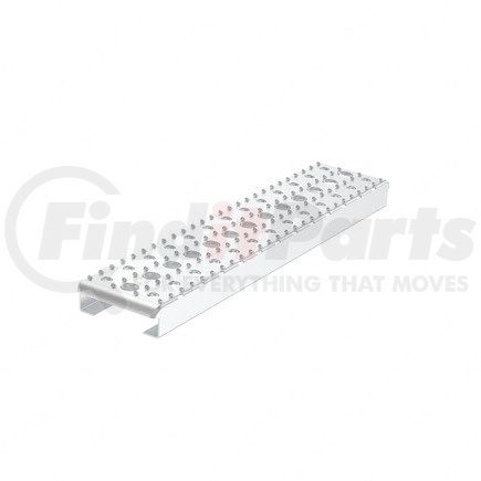 22-73639-065 by FREIGHTLINER - Fuel Tank Strap Step - Aluminum, 650 mm x 142 mm, 2.54 mm THK