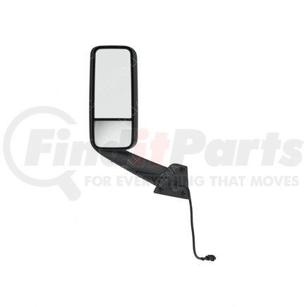 22-76858-508 by FREIGHTLINER - Door Mirror Cover - Left Side, Volcano Gray