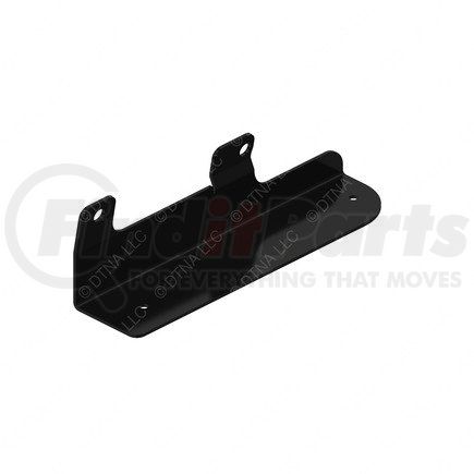 22-76966-000 by FREIGHTLINER - A/C Hoses Cab Mounting Bracket - Steel, Black, 0.13 in. THK