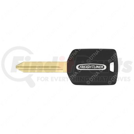 22-77280-000 by FREIGHTLINER - Vehicle Key Set - Black, Brass Alloy, 40.90 mm Blade Length