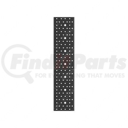 22-74603-101 by FREIGHTLINER - Fuel Tank Strap Step - Steel, Black, 725 mm x 160 mm, 2.46 mm THK