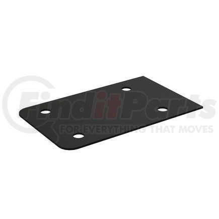 22-74831-000 by FREIGHTLINER - Utility Light Gasket - Neoprene, Black, 5.11 in. x 3.14 in., 0.06 in. THK