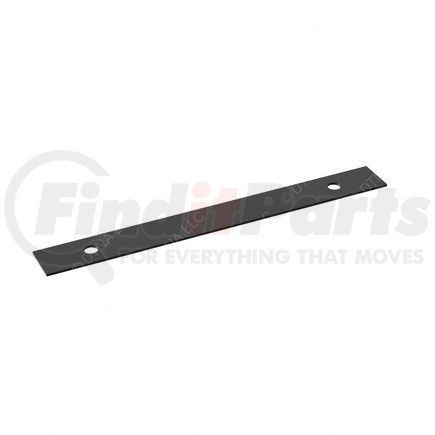 22-74835-000 by FREIGHTLINER - Truck Fairing Mounting Bracket Seal - Neoprene, Black, 9 in. x 1 in., 0.06 in. THK