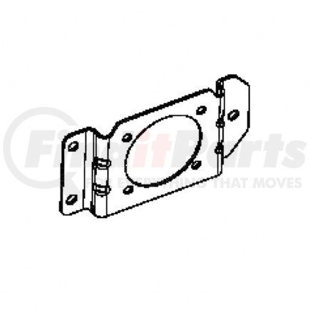 22-75369-000 by FREIGHTLINER - Air Brake Air Valve Hand Control Mounting Bracket