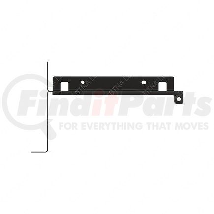 22-75616-000 by FREIGHTLINER - Electrical Vault Bracket - Steel, Black, 0.04 in. THK