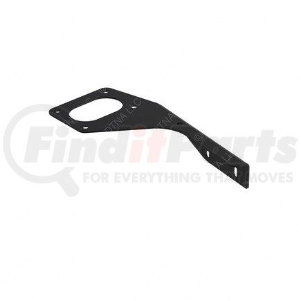 22-75810-001 by FREIGHTLINER - Roof Air Deflector Mounting Bracket - Right Side, Steel, 0.12 in. THK