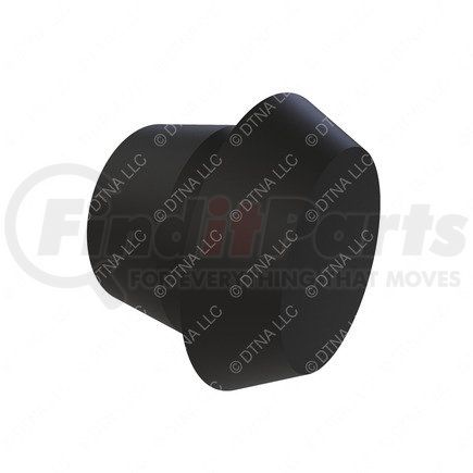 23-11689-008 by FREIGHTLINER - Plug - Polyethylene, Black, 0.05 in. THK, 1.37 in. Dia.