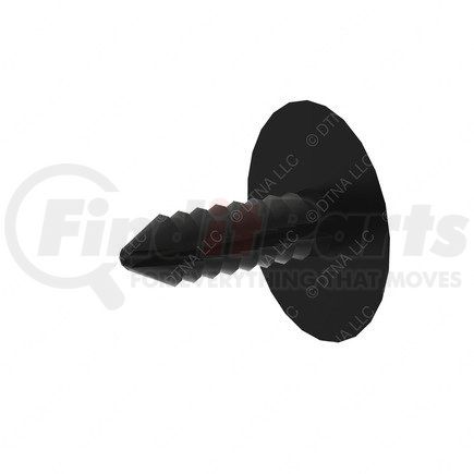 23-12337-009 by FREIGHTLINER - Rivet - Nylon, Carbon, 23.80 mm Dia.