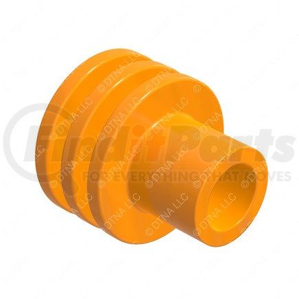 23-12497-280 by FREIGHTLINER - Multi-Purpose Wiring Connector Seal - Silicone, Orange