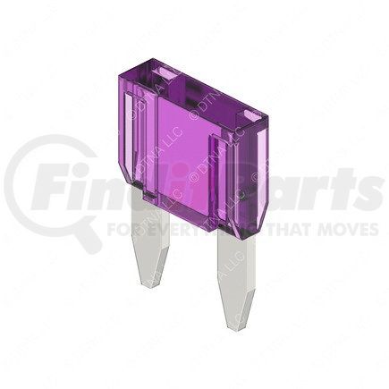 23-12537-003 by FREIGHTLINER - Electrical Fuse Cartridge - Violet