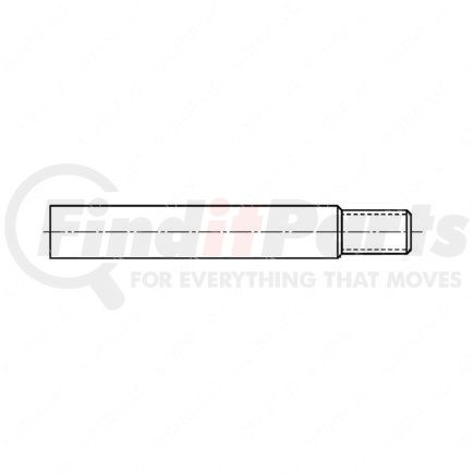 23-12630-000 by FREIGHTLINER - Radiator Mount Bolt - Stainless Steel, 1/4-20 in. Thread Size