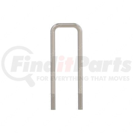 23-12870-375 by FREIGHTLINER - Leaf Spring Axle U-Bolt - Steel, 5.90 in. Thread Length, 7/8-14 UNF in. Thread Size