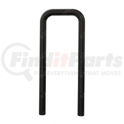 23-12870-390 by FREIGHTLINER - Leaf Spring Axle U-Bolt - Steel, 2.95 in. Thread Length, 7/8-14 UNF in. Thread Size