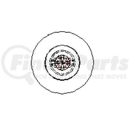 23-12164-002 by FREIGHTLINER - Screw - Fastener, Panel Type, Cross Recess, Pan Head