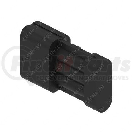 23-13142-310 by FREIGHTLINER - Multi-Purpose Wiring Terminal - Black, 3 Cavity Count