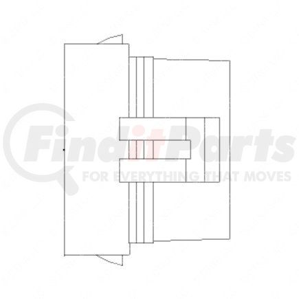 23-13142-407 by FREIGHTLINER - Multi-Purpose Wiring Terminal - Inline, Female, Black, Plug, 4 Cavity Count