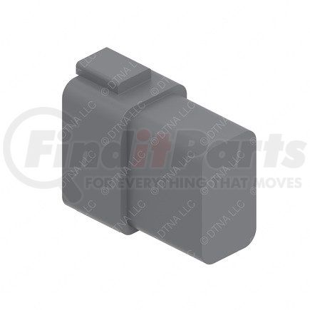 23-13148-048 by FREIGHTLINER - Multi-Purpose Wiring Terminal - Inline, Gray, Receptacle, 12 Cavity Count