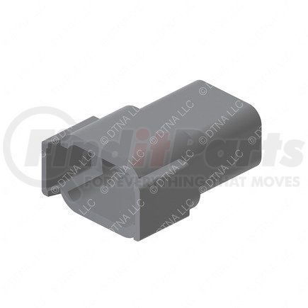 23-13148-803 by FREIGHTLINER - Receptacle - Thermoplastic Polyester, Gray