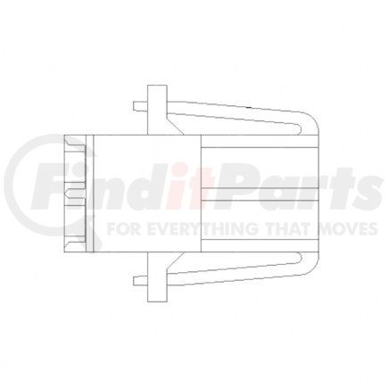 23-13149-213 by FREIGHTLINER - Multi-Purpose Wiring Terminal - ECU/Device, Female, Blue, Plug, 2 Cavity Count