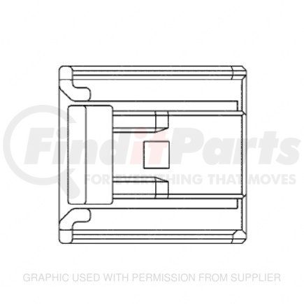 23-13150-019 by FREIGHTLINER - Multi-Purpose Wiring Terminal - ECU/Device, Female, Natural, Plug, 16 Cavity Count