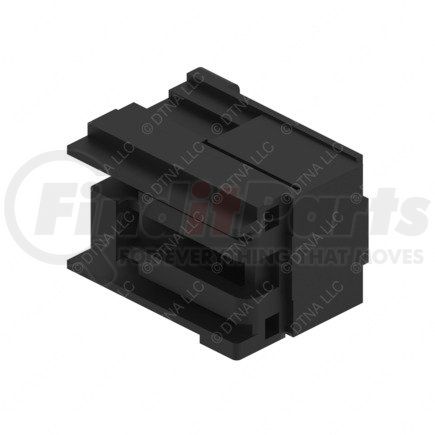 23-13151-805 by FREIGHTLINER - Multi-Purpose Wiring Terminal - Inline, Black, Plug, 8 Cavity Count