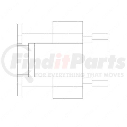 23-13152-308 by FREIGHTLINER - Multi-Purpose Wiring Terminal - ECU/Device, Female, Black, Plug, 3 Cavity Count