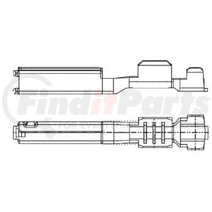 23-13208-042 by FREIGHTLINER - Multi-Purpose Wiring Terminal - Female, 22 ga.