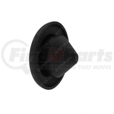 23-13045-004 by FREIGHTLINER - Plug - EPDM (Synthetic Rubber), Black, 0.96 in. Dia.