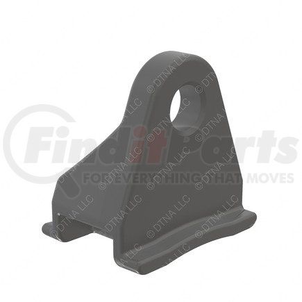 23-13140-008 by FREIGHTLINER - Cable Tie Mount - Nylon, Gray, 35.4 mm x 34.3 mm