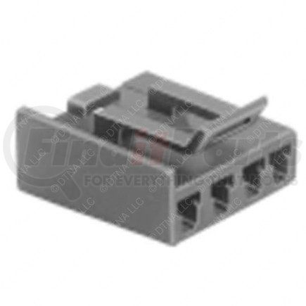 23-13141-413 by FREIGHTLINER - Multi-Purpose Wiring Terminal - ECU/Device, Female, Black, Plug, 4 Cavity Count