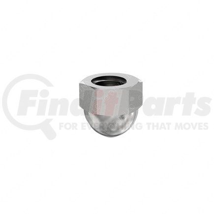 23-13379-000 by FREIGHTLINER - Nut - T-Hexagonal, Crown, Red, Nylon 3/8-16