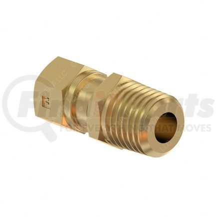 23-13641-001 by FREIGHTLINER - Pipe Fitting - Straight, Male PT to Tubing, 08 x 08