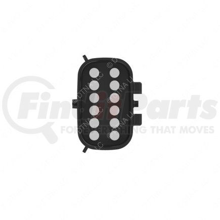 23-13662-005 by FREIGHTLINER - Receptacle - Polyamide and Syndiotactic Polystyrene, Black