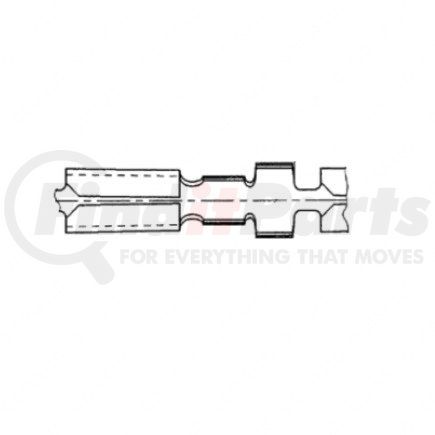 23-13661-830 by FREIGHTLINER - Multi-Purpose Wiring Terminal - Female, 18-14 ga.