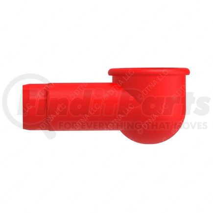 23-13694-000 by FREIGHTLINER - Harness Connector Seal - Polyvinyl Chloride, Red, 62.18 mm x 31.8 mm