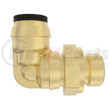 23-13738-012 by FREIGHTLINER - Pipe Fitting - Elbow, 90 deg, M16 x 1.5, Male O-Ring, No. 6, Push-to-Connect