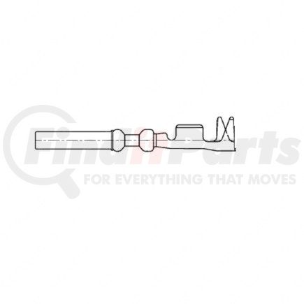 23-13208-440 by FREIGHTLINER - Multi-Purpose Wiring Terminal - Female, 18-16 ga.