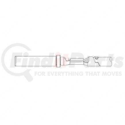 23-13210-602 by FREIGHTLINER - Multi-Purpose Wiring Terminal - Female, 18-16 ga.