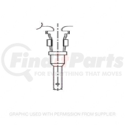 23-13210-510 by FREIGHTLINER - Multi-Purpose Wiring Terminal - Male, 18-16 ga.