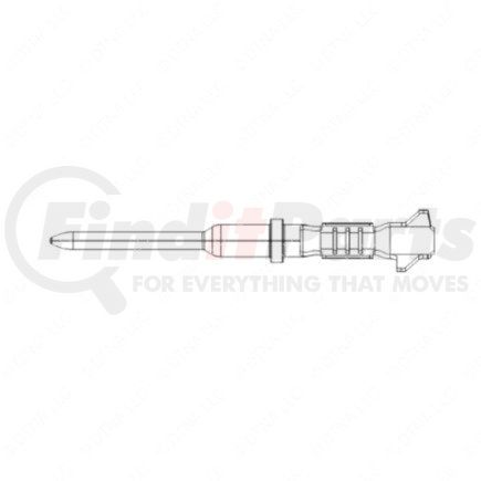 23-13210-612 by FREIGHTLINER - Multi-Purpose Wiring Terminal - Male, 18-16 ga.