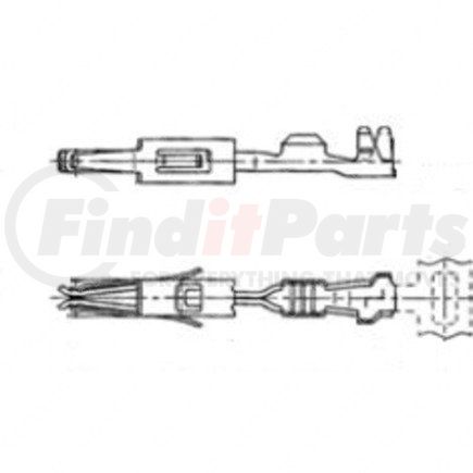 23-13211-120 by FREIGHTLINER - Multi-Purpose Wiring Terminal - Female