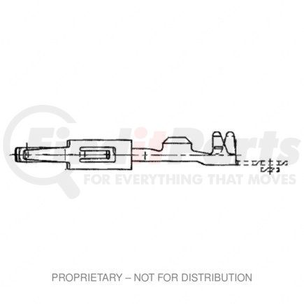 23-13211-123 by FREIGHTLINER - Multi-Purpose Wiring Terminal - Female