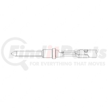 23-13210-654 by FREIGHTLINER - Multi-Purpose Wiring Terminal - Male, 14-12 ga.