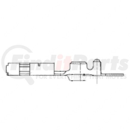 23-13211-143 by FREIGHTLINER - Multi-Purpose Wiring Terminal - Female